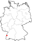 Karte Hohberg bei Offenburg